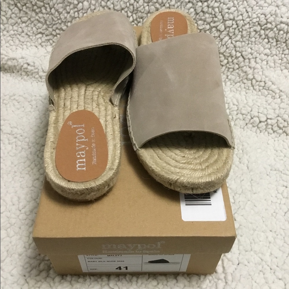 SALE 🚨 NEW Sandals Suede MAYPOL Made In Spain